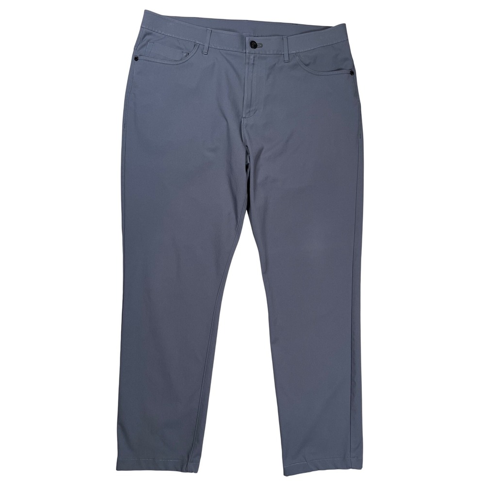 Public Rec Workday Pants Men 36 (29" inseam) Gray Performance 5-Pocket Athletic